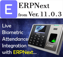 <p>This service is designed to provide real-time integration between your biometric attendance system and your ERPNext server. One of the benefits of this service is that there is no need for software or desktop setup. Instead, you only need to create an Api Key and Secret Key from your ERPNext server and share it with support@camsunit.com along with the transaction ID of the purchase.

</p><p>It is important to ensure that your device is connected online at all times to ensure seamless communication. Additionally, it is essential to note that this feature is only supported from ERPNext 11.0.3 and will only provide reports under Employee CheckIn Report. The customer will be responsible for handling the configuration of the rest of the attendance reports.

</p><p>Overall, this service is an efficient way to streamline your attendance system and improve your business operations. With real-time integration, you can easily track employee attendance and ensure that your records are up-to-date and accurate.
</p><p>It's important to note that to use this module with real-time biometric communication, you must purchase an  API for the erpnext integration. If you are not using a CAMS device, you must purchase the <a href="https://camsunit.com/product/cams-protocol-update-for-enabling-api-to-biometric-attendance-system.html" alt="Enable API for zkteco biometric attendance system">Protocol Update </a> to enable the web API for your devices.


</p>
<p>
<b>Integration Time: </b>The initial setup process may take approximately 3-4 hours to establish successful communication. However, due to ERPNext's reliance on multiple components, occasional conflicts may arise. Identifying and resolving these conflicts can be time-consuming, so we recommend allocating up to 7 days to complete the entire setup. For any support inquiries, please contact our dedicated support team at support@camsunit.com, as WhatsApp support is not available for ERPNext. 
</p>
 <iframe width="100%" height="100%" src="https://www.youtube.com/embed/ww8rgCR33cc?autoplay=0&mute=1" frameborder="0" allow="autoplay; encrypted-media" allowfullscreen></iframe>