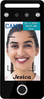 <p> It can detect up to 5 faces simultaneously and records attendance and sending the details to the server in real-time. It can recognize faces from a distance of up to 2-3m with extra-wide angle recognition, allowing for high traffic rates. The system uses artificial intelligence to detect faces in under 0.02 seconds.</p>

<p>The device features a <strong>4.3-inch touch screen display</strong> with <strong>720 x 1280 high resolution</strong>. It supports WDR for good performance in strong light, dark light, and backlit environments. It can also be attached to turnstiles and boom barriers.</p>

<p>The dual camera anti-counterfeiting feature prevents face recognition using photos or videos. The attendance and access control system supports 5000-50000 faces and cards. Users do not need to interact with the system to record IN or OUT, as this is handled by the software logic.</p>

<p>The system supports multiple languages, including English, Spanish, Arabic, Thai, Farsi, Portuguese, French, Italian, Japanese, Korean, and more. WIFI is built-in, and an optional 13.56Mhz RFID card reader can be added. The system only supports numerical user IDs.</p>

<p>If you'd like to link the device with your own web application, you can refer to the provided <a href="https://camsunit.com/application/biometric-web-api.html" rel="WEB API for Biometric Attendance System"> WEB API Documentation</a>.</p><p>
<iframe width="100%" height="100%" src="https://www.youtube.com/embed/luSGINGn19c?autoplay=0&mute=1" frameborder="0" allow="autoplay; encrypted-media" allowfullscreen></iframe>
</p>
