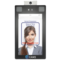 CAMS : Face Recognition and Access Control with Temperature and Mask detection,R108P supports both facial and palm verification with large capacity and rapid recognition speed, boosting the security performance in all aspects running with the intellectualized engineering facial recognition algorithm and the latest computer vision technology.<br><br>

R108P also helps eliminate hygiene concerns; not only because of the contactless recognition technology it is equipped with, but also because of the new functions namely body temperature detection and masked individual identification. The facial recognition capability has reached a new height in the biometrics technology industry with a maximum of 30,000( Optionally 50,000 on request) facial templates, recognition speed of less than 0.3 sec per face, and ultimate anti-spoofing ability against almost all types of fake photos and videos attack.<br><br>

As mentioned above, R108P can assist in reducing the risk of infection and germs spreading during the recent global public health issue as well. The enables fast and accurate body temperature measurement and masked individual identification during facial and palm verification at all access points, especially in hospitals, factories, schools, commercial buildings, airports, stations, and other public areas. R108P is powered by the ZKTeco<br><br>
 
<b>Temperature detection features:</b>
Temperature Measurement Distance:	30cm~50cm 
Temperature Measurement Accuracy:	&#177;0.3<sup>o</sup>C  (&#177;32.54<sup>o</sup>F)
Temperature Measurement Range:		34<sup>o</sup>C~45<sup>o</sup>C (93.2<sup>o</sup>F~113<sup>o</sup>F)

<br><br><p> Do you like to link this device with your own web application? <a href="http://camsunit.com/application/biometric-web-api.html" rel="WEB API for Biometric Attendance System">Click Here for WEB API Documentation</a> </p>

<iframe width="400" height="300" src="https://www.youtube.com/embed/XlHcDRbf9Z8"></iframe>